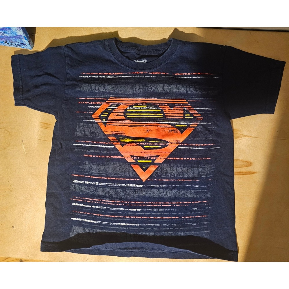Superman Graphic T-Shirt Kids‎ Extra Small XS Short Sleeve Crew Neck